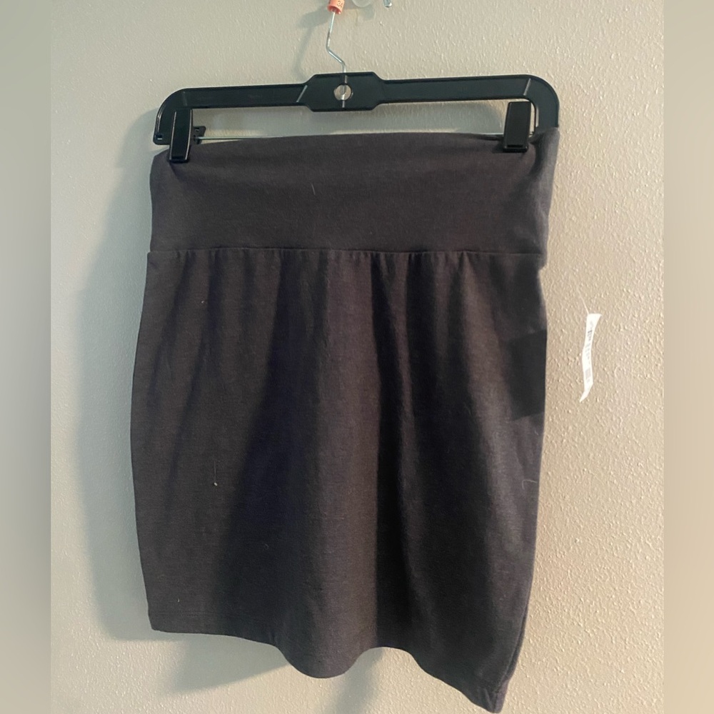 Charlotte Russe Gray Bodycon Skirt NEW WITH TAGS
